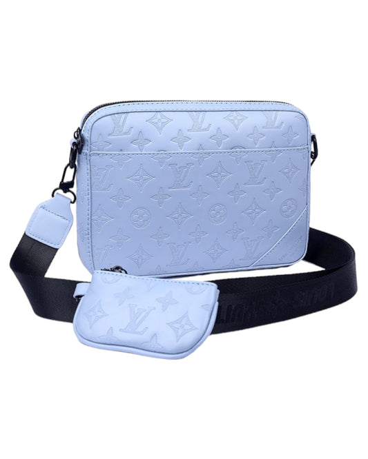 LOUIS VUITTON BAG HELLBLAU- HIGH END QUALITY - PU LEDER