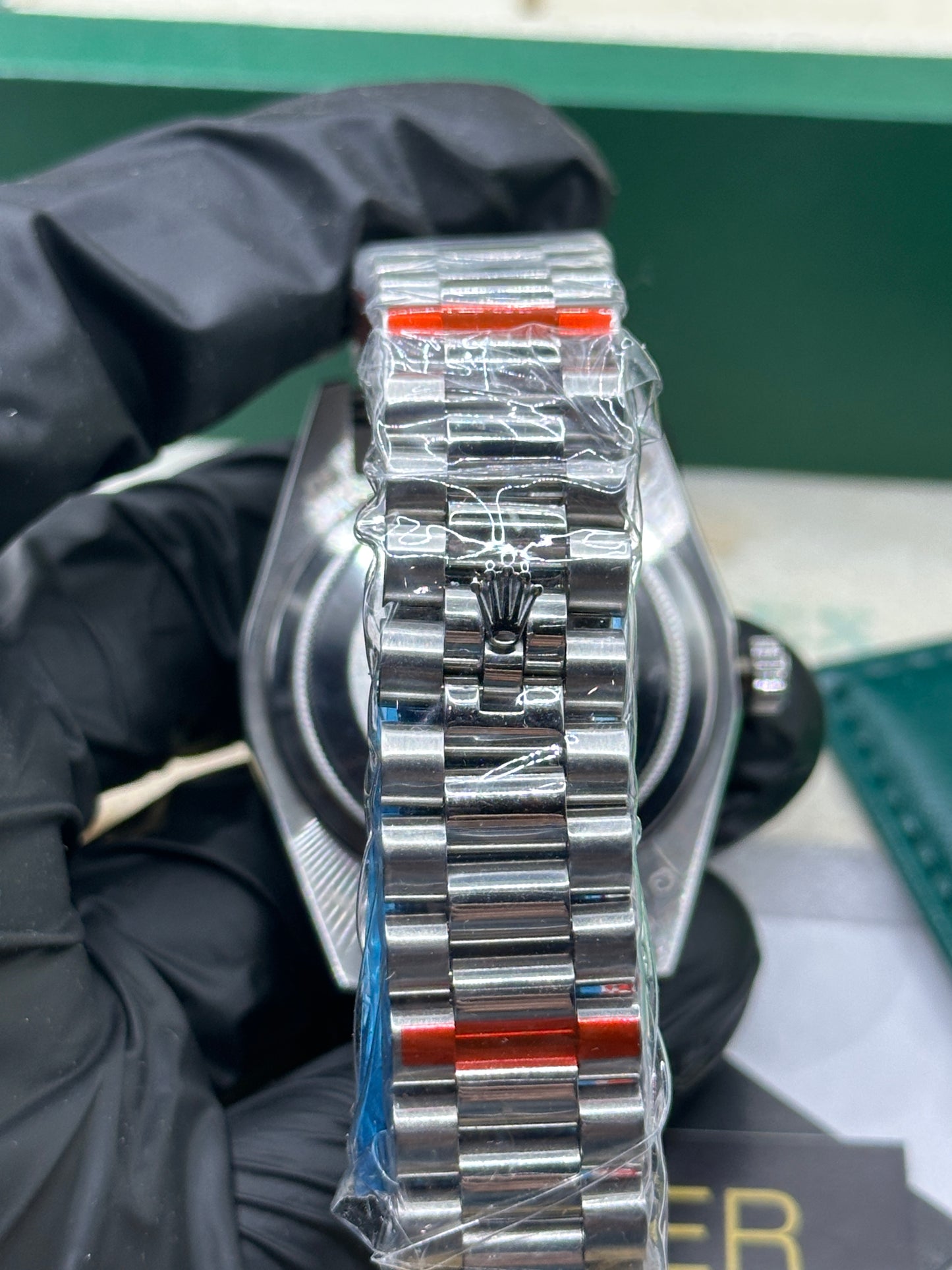 Rolex Day-Date Black Dial, 40mm White Gold President - U1 FACTORY - AUTOMATIK