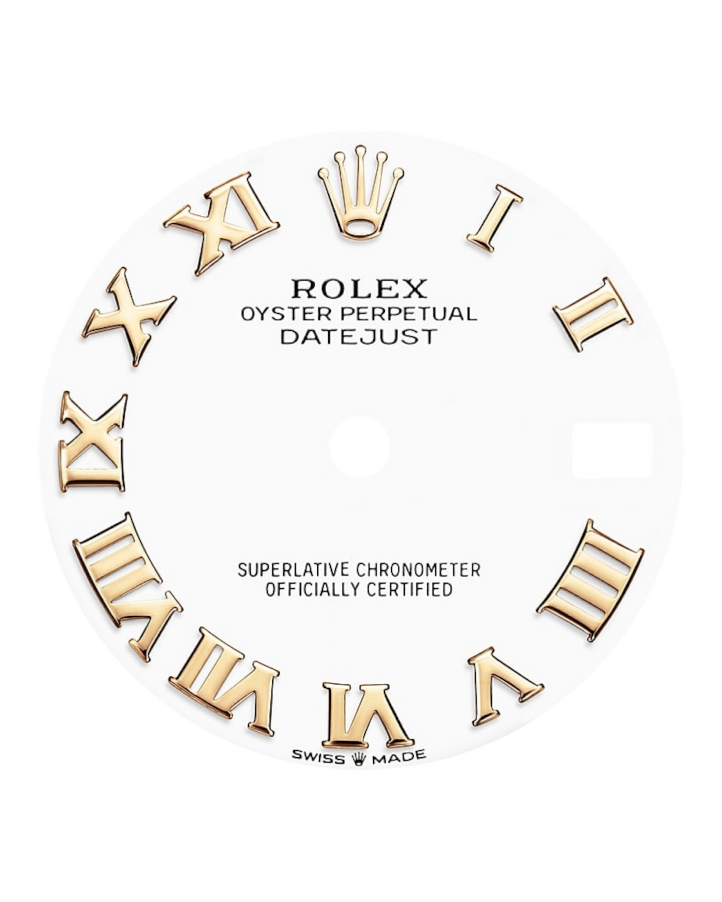 Rolex Datejust 36mm Roman White Dial bicolor - U1 FACTORY - AUTOMATIK - Jubilee