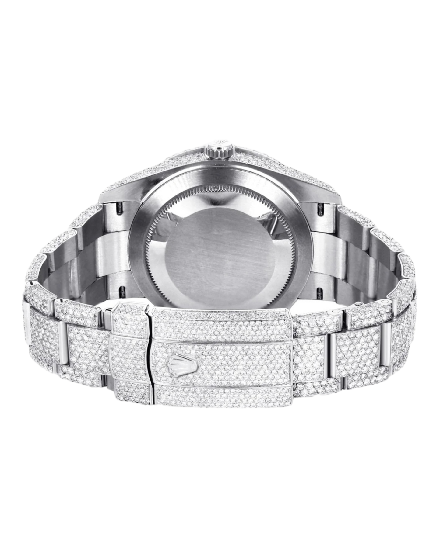 Rolex Datejust 41 Iced Out 126300 Superclone 1:1 with genuine moissanite diamonds