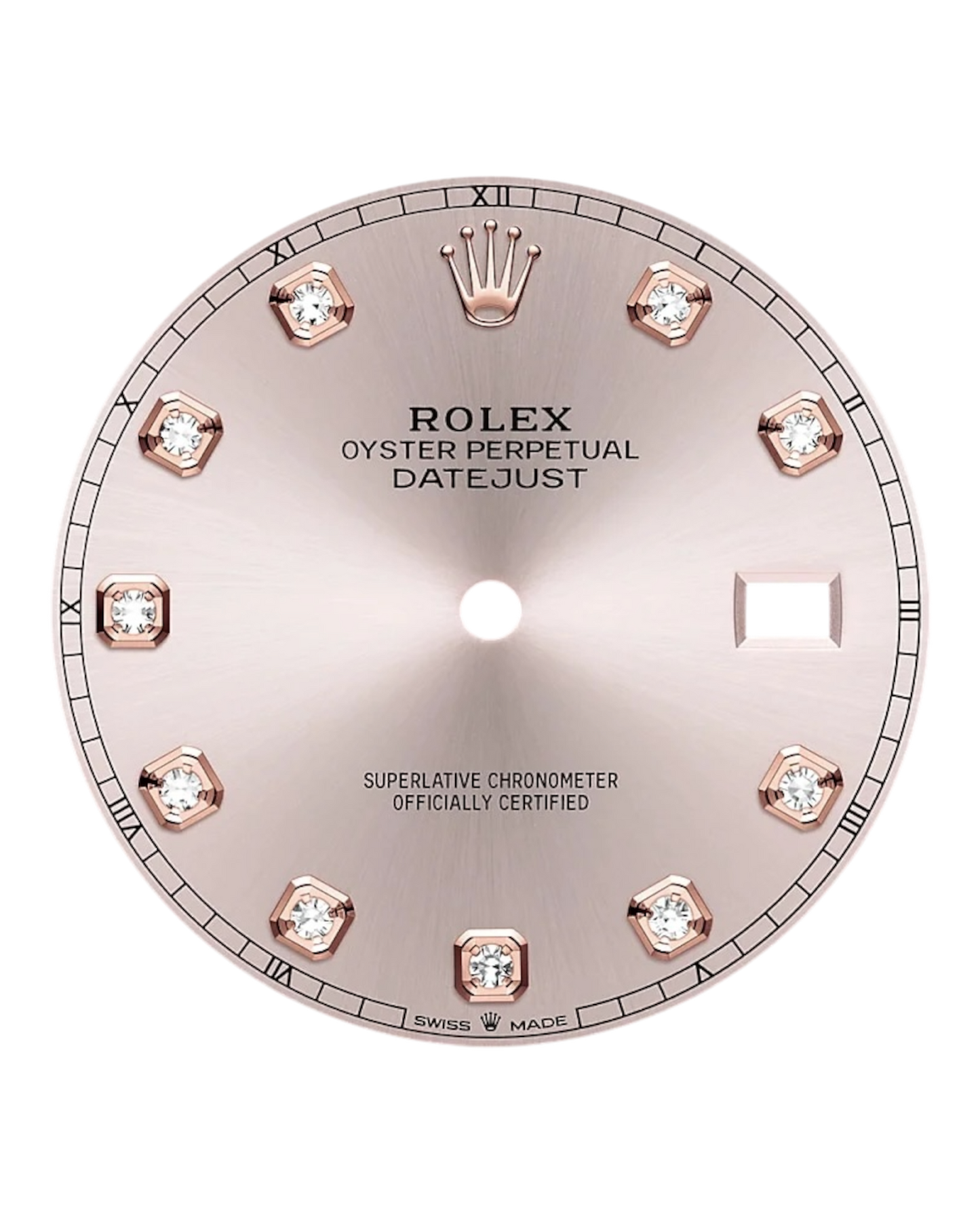 Rolex Datejust 41mm Rosé with Diamonds Dial U1 FACTORY - AUTOMATIK