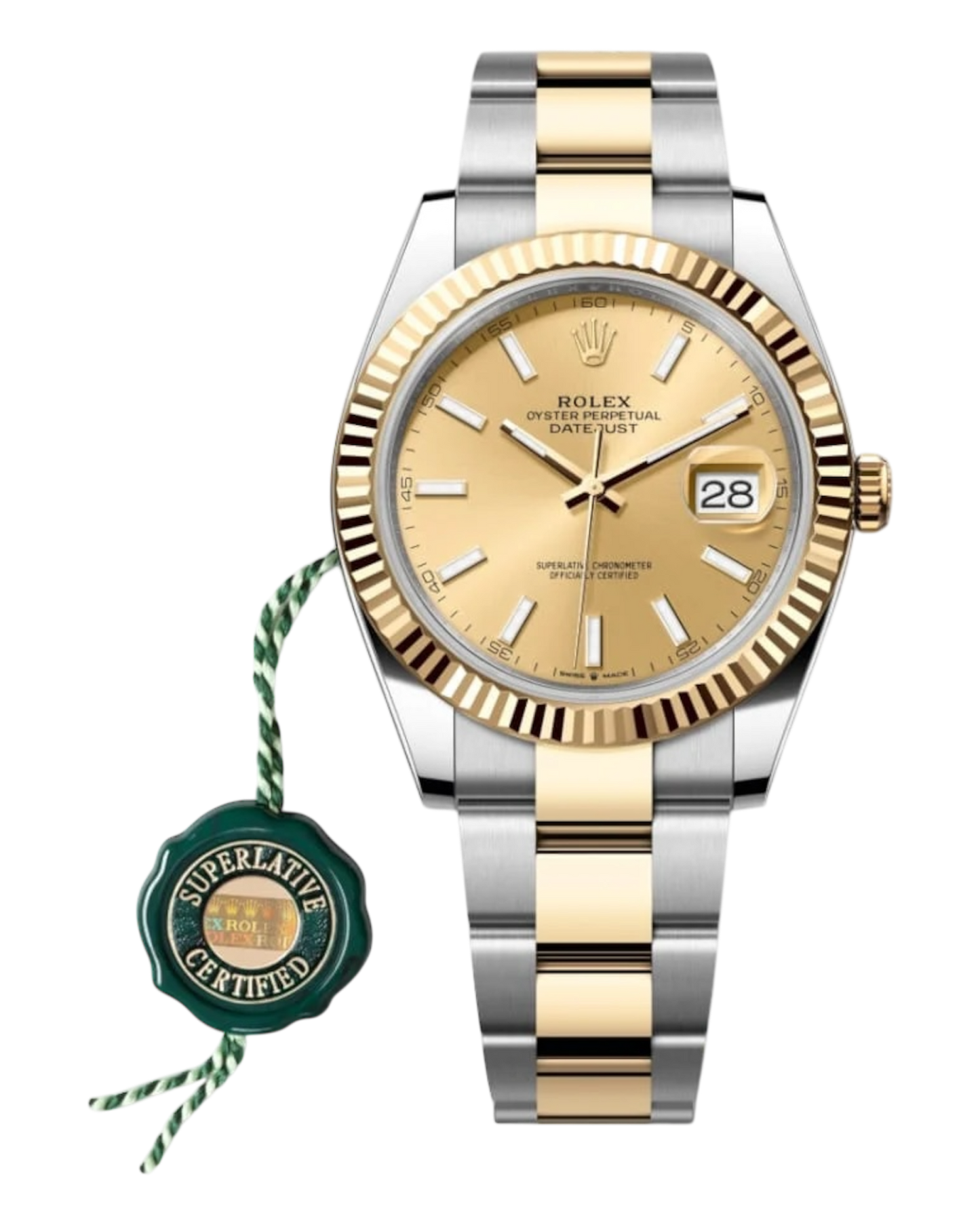 Rolex Datejust 41mm Champagne-colour Dial - Oyster- U1 FACTORY - AUTOMATIK