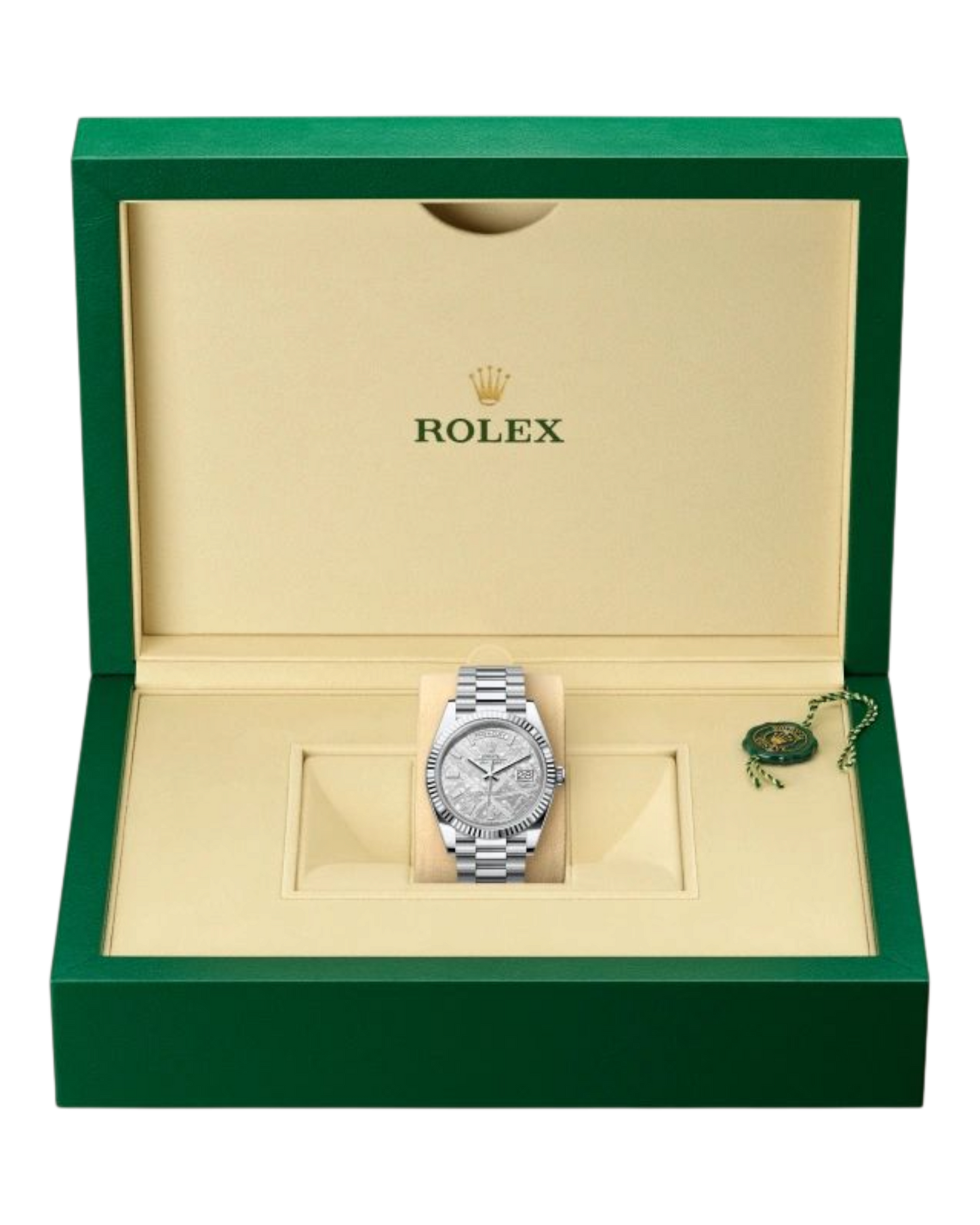 Rolex Day-Date White Meteorite Dial 40mm - U1 FACTORY - AUTOMATIK