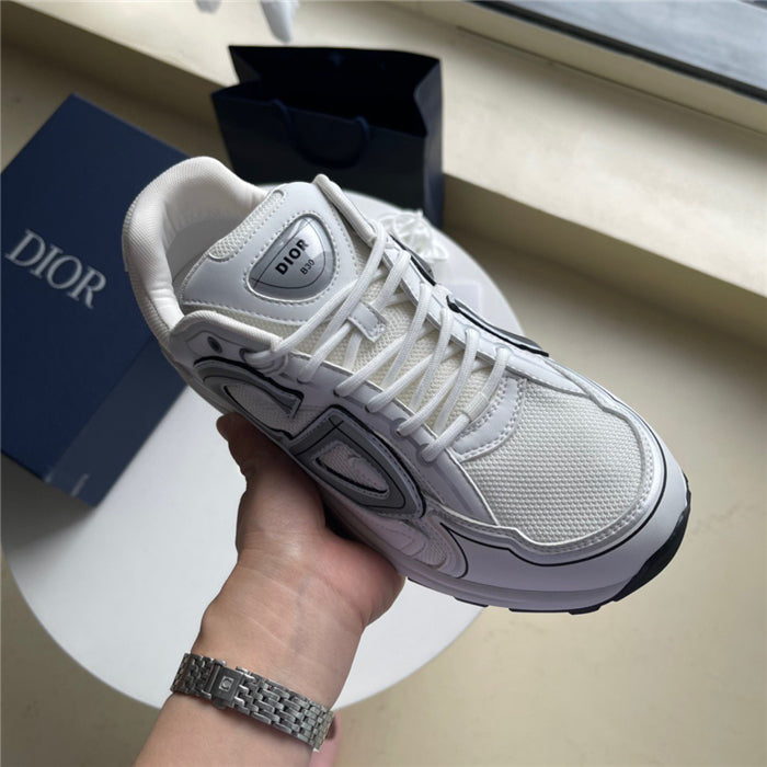 Dior B30 Triple White Sneakers - HIGH QUALITY 1:1