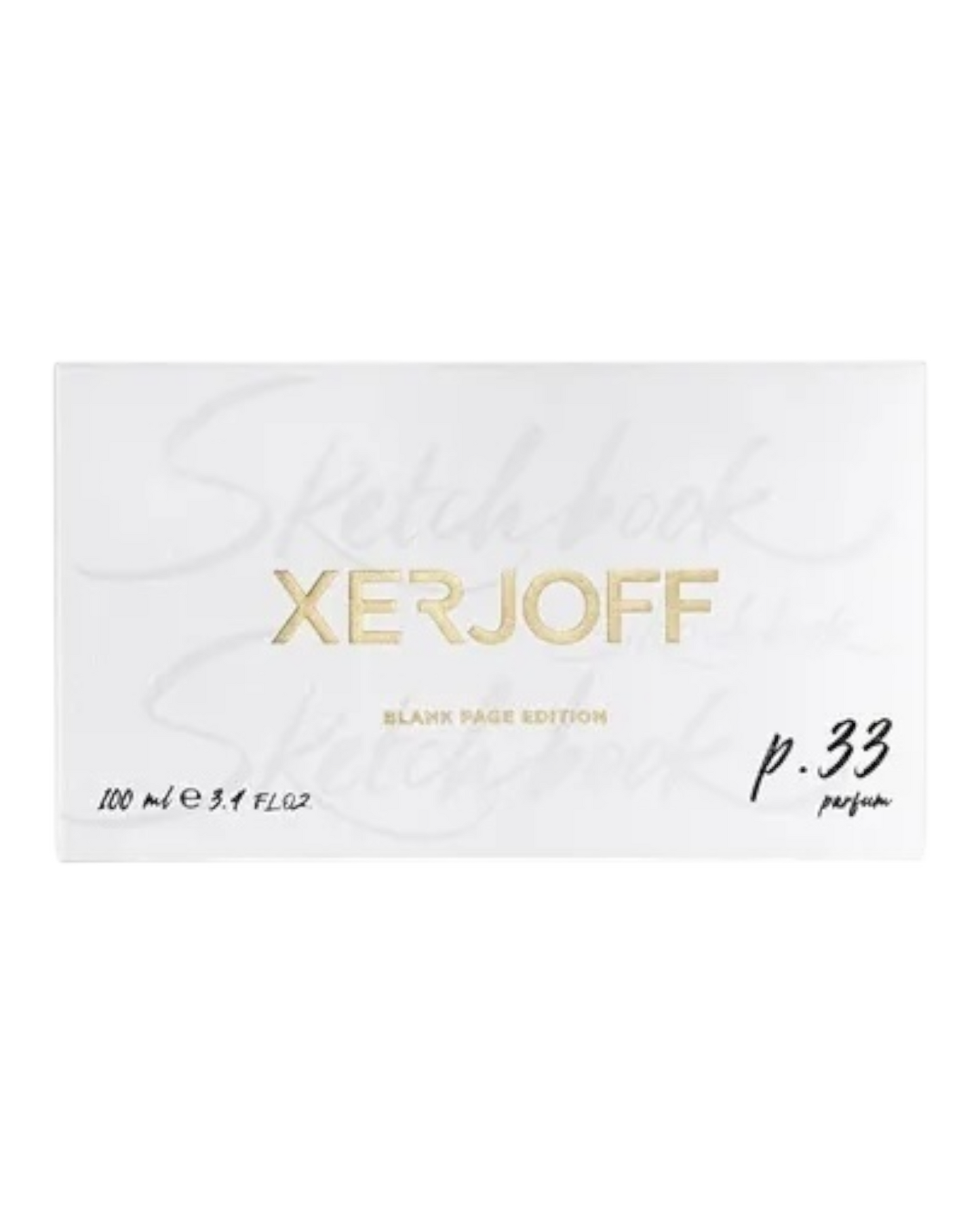 XERJOFF SKETCHBOOK P.33 BLANK | 100ml | OVP 1:1