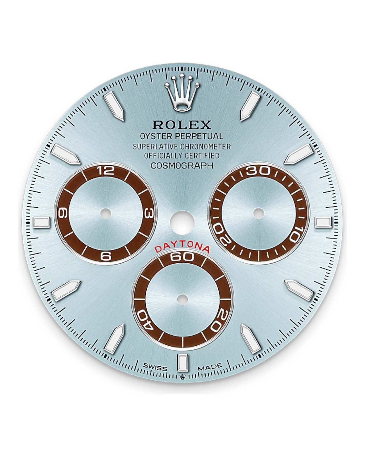 Rolex Cosmograph Daytona 40mm Platinum Ice Blue Dial Oyster - AUTOMATIK U1-Factory