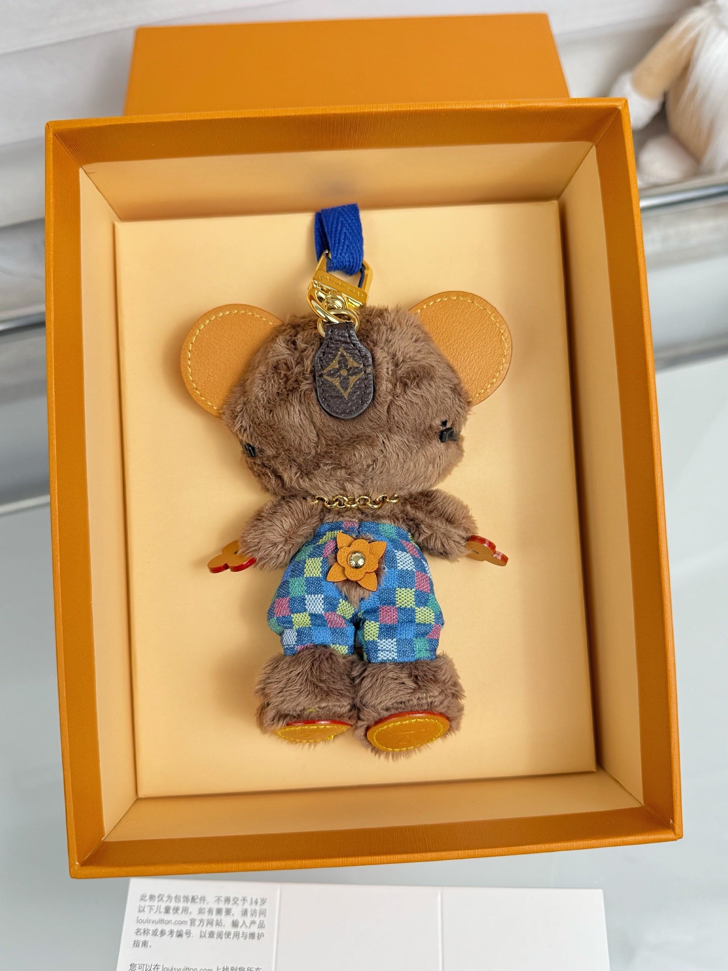 LOUIS VUITTON BEAR BAG CHARM – Full Set - 1:1 HIGH END