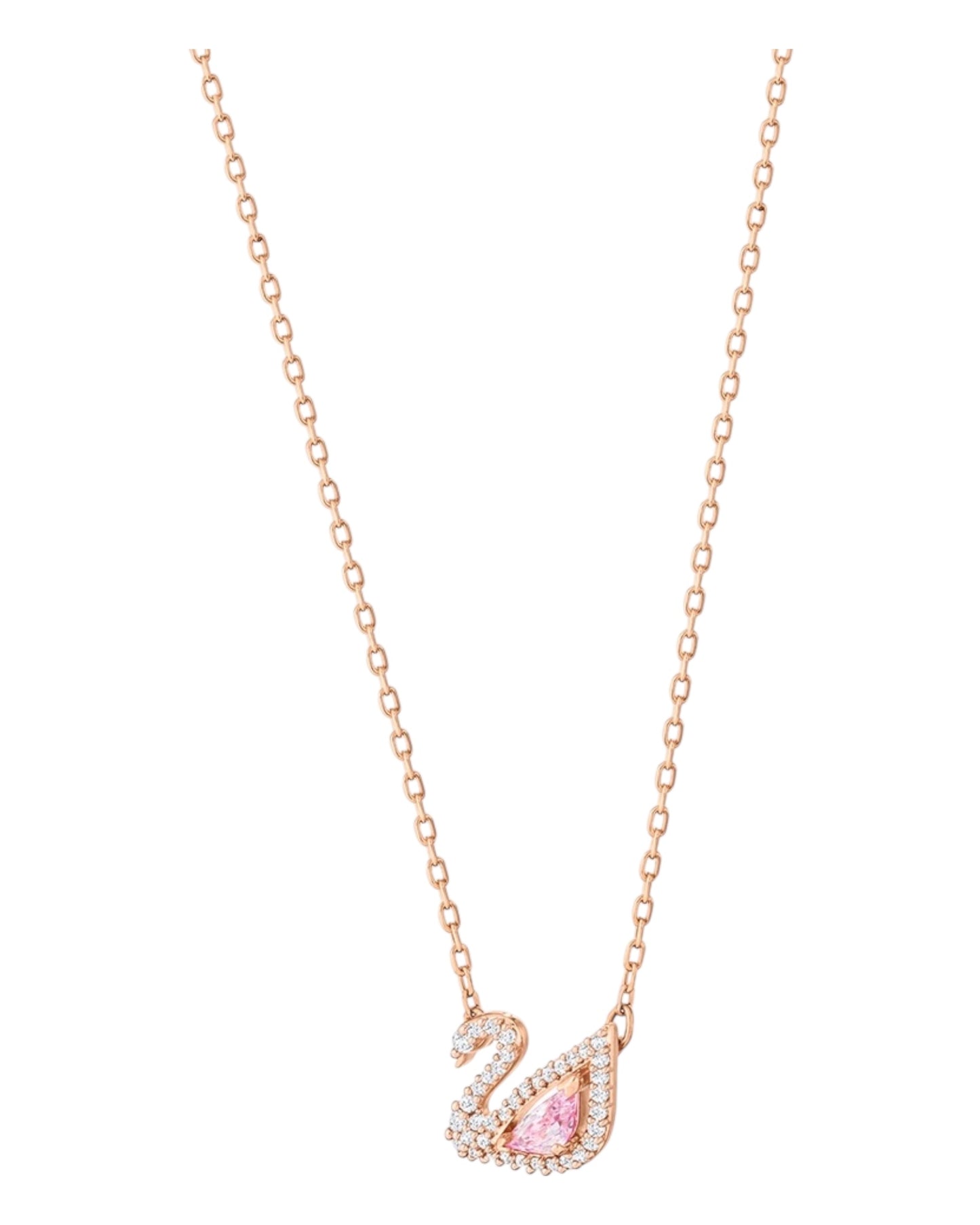 Swarovski Iconic Swan Halskette Rosé