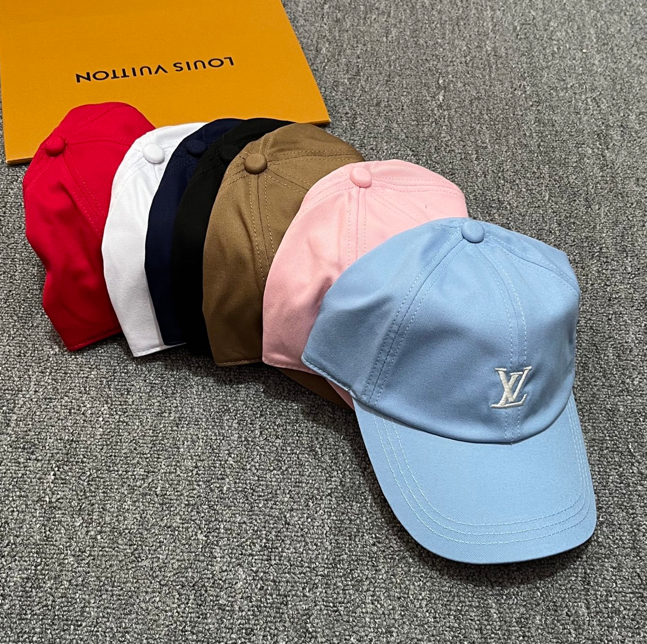 LOUIS VUITTON MONOGRAM BASEBALL CAP – LV LOGO – MULTIPLE COLORS – 1:1 HIGH END