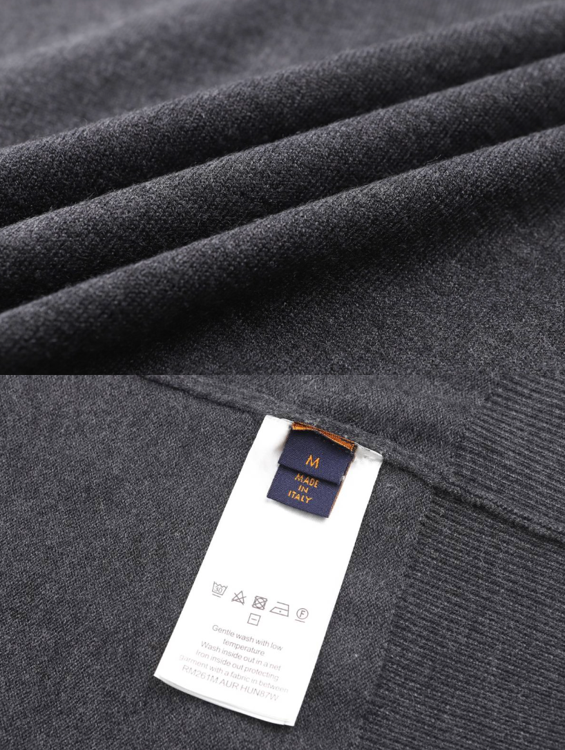 LOUIS VUITTON 26FW MONOGRAM CASHMERE BLEND KNIT CARDIGAN – HIGH END