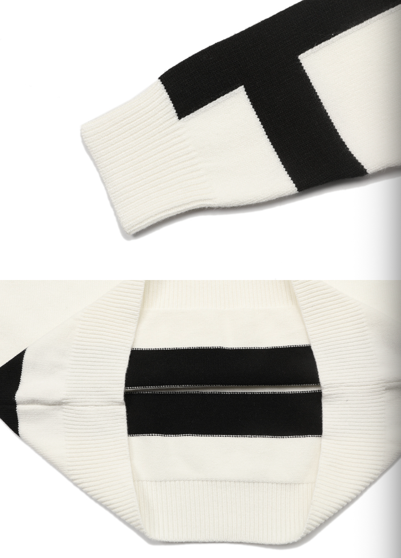 LOEWE ANAGRAM CONTRAST WOOL SWEATER– 1:1 HIGH END