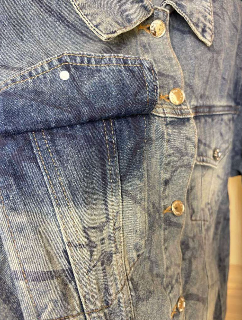 LOUIS VUITTON LV monogram GRAFFITI DENIM JACKET – 1:1 HIGH END
