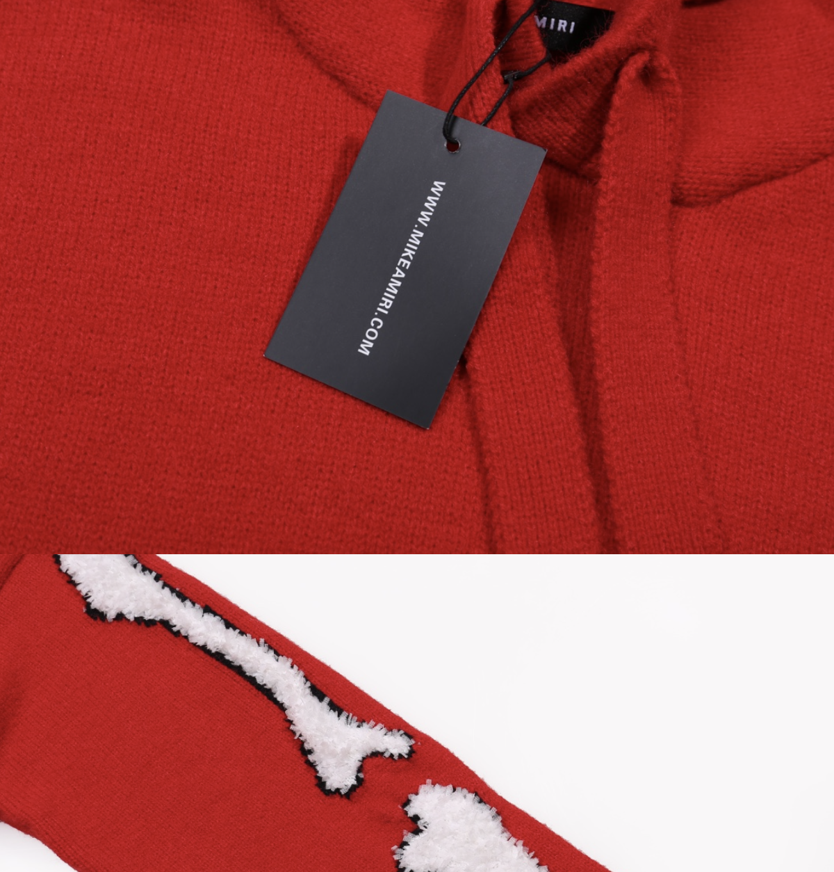 AMIRI LOGO HOODIE KNIT SWEATER – MULTIPLE DESIGNS– 1:1 HIGH END