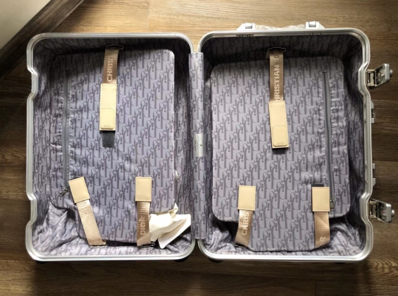 RIMOWA X DIOR ALUMINIUM LUGGAGE - HIGH QUALITY 1:1