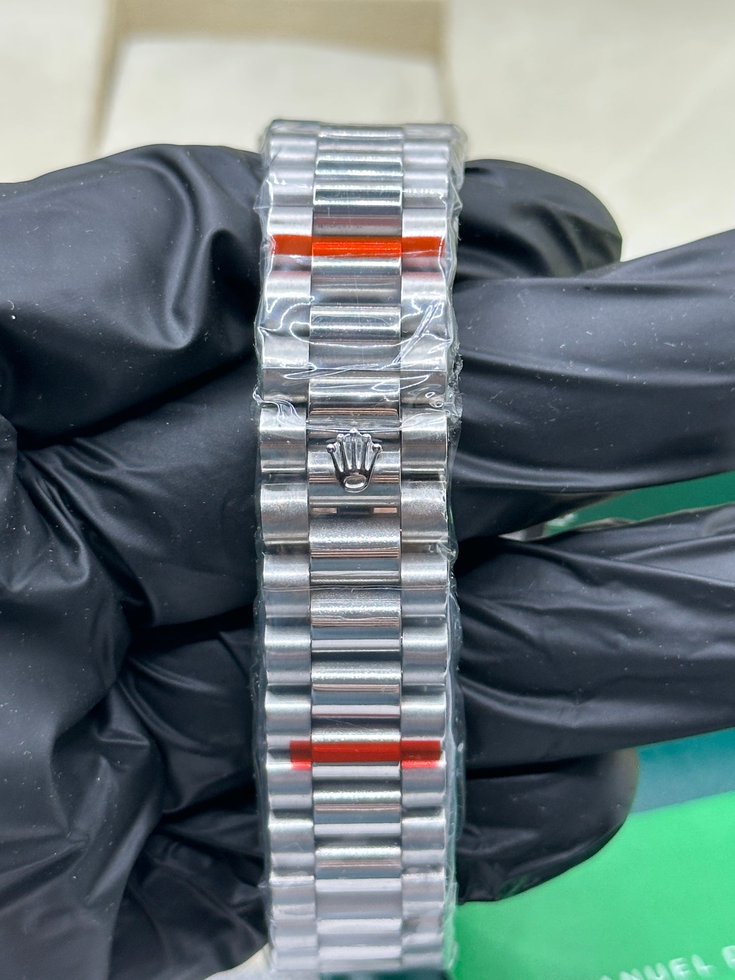 Rolex Day-Date Black Dial, 40mm White Gold President - U1 FACTORY - AUTOMATIK