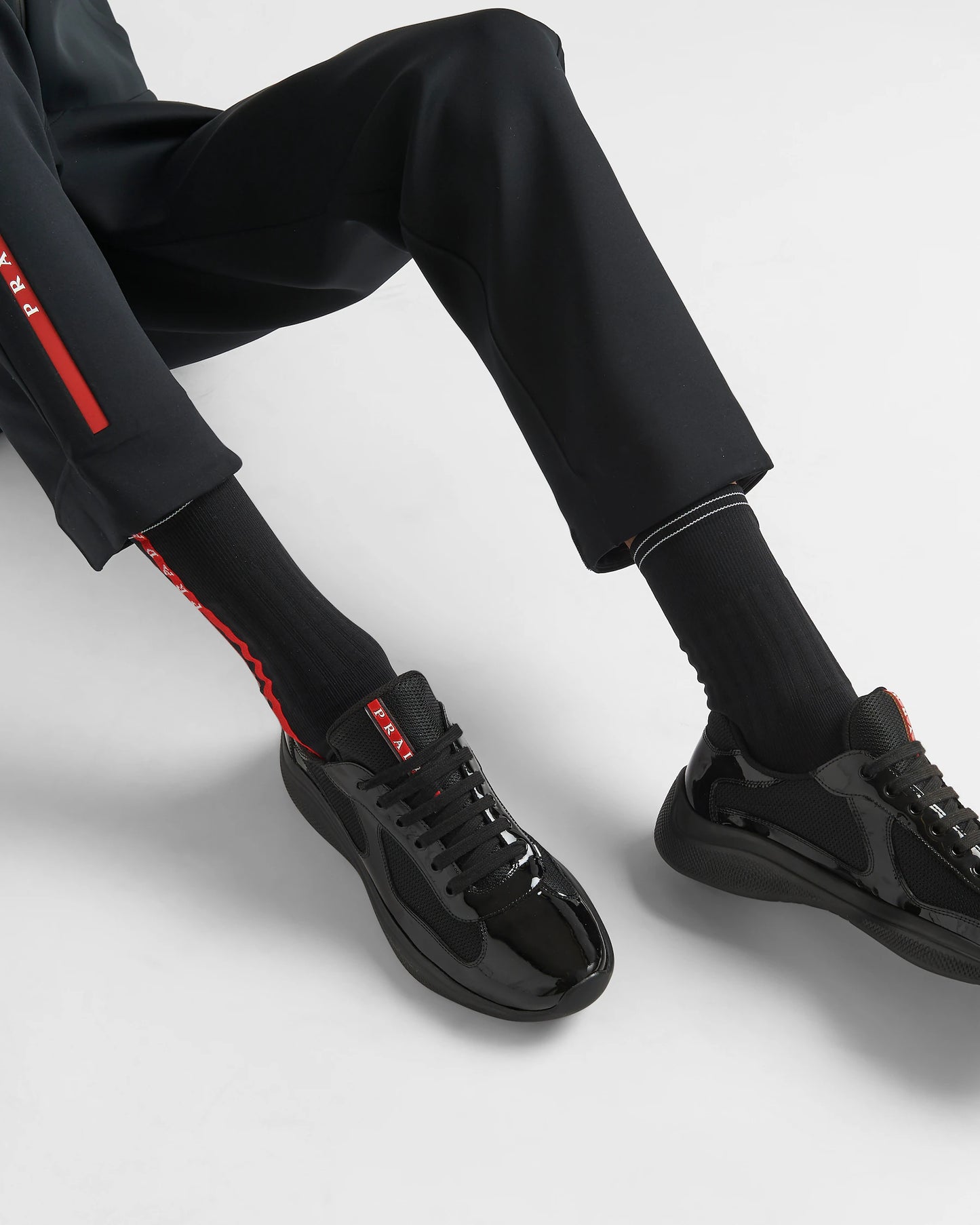 Prada America’s Cup Sneaker Schwarz - HIGH QUALITY 1:1