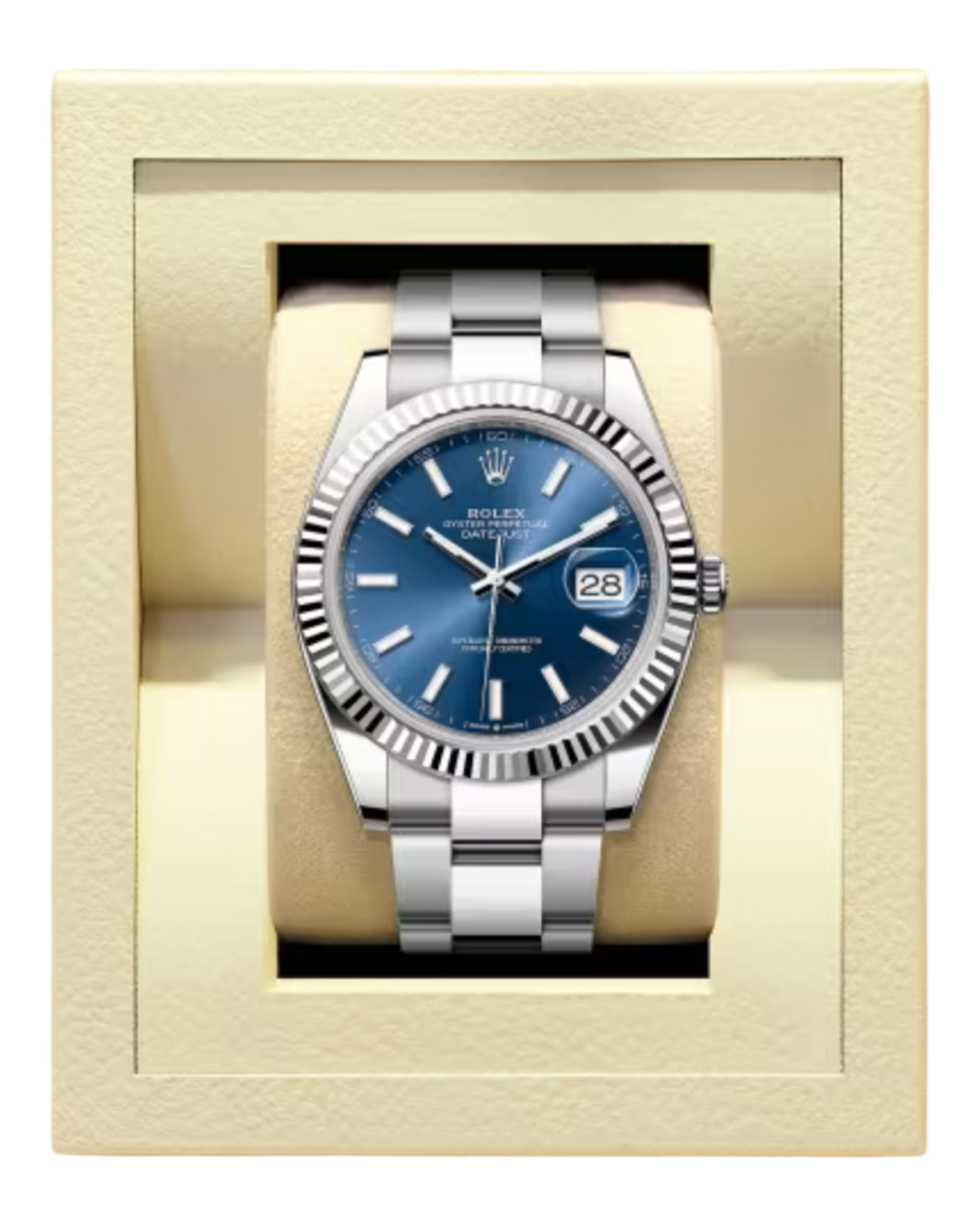Rolex Datejust 41mm Blue Dial - U1 FACTORY - AUTOMATIK - Oyster