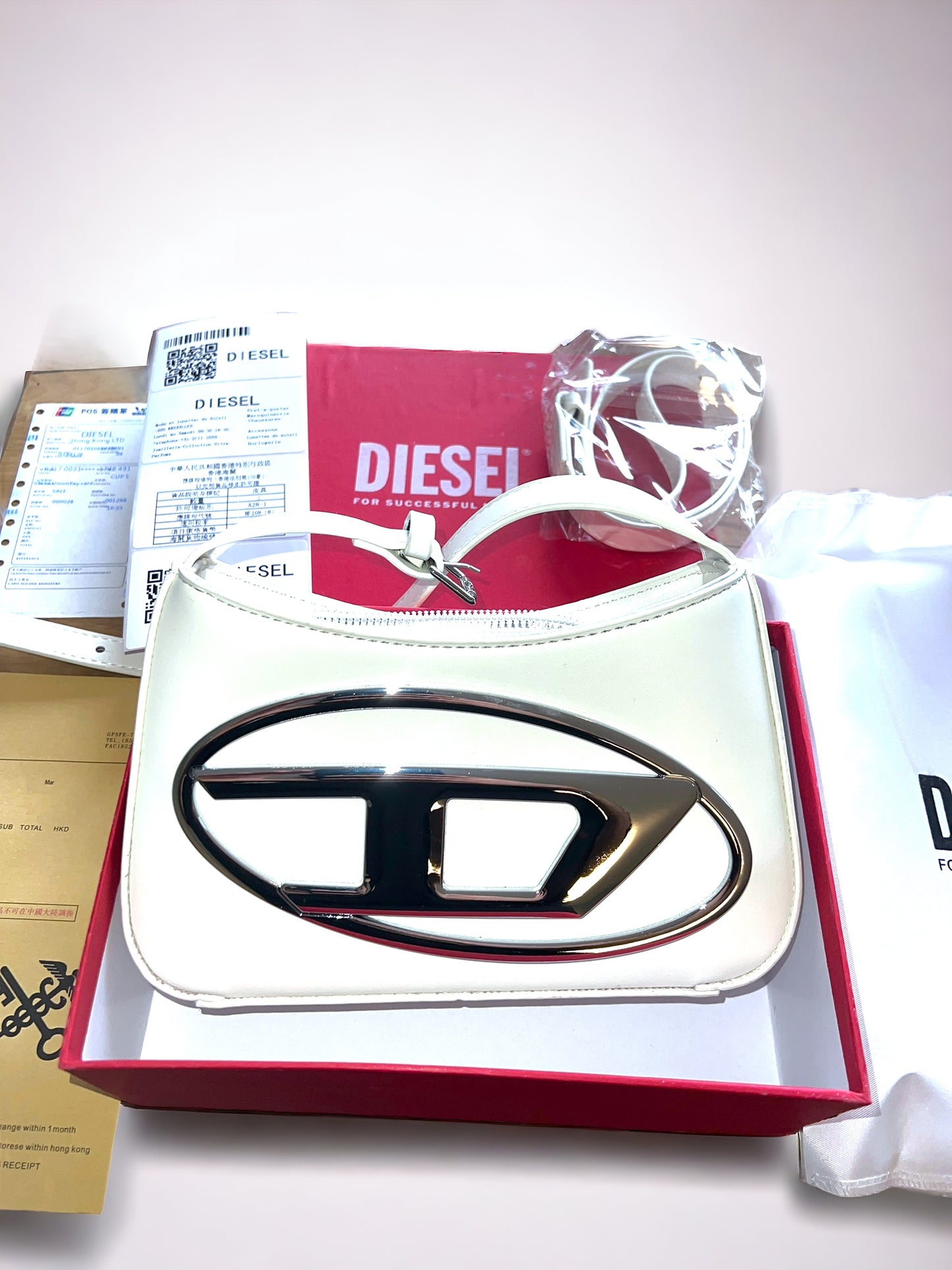 DIESEL - DAMEN TASCHE , KLEINE BAG - 5 FARBEN - FULLSET