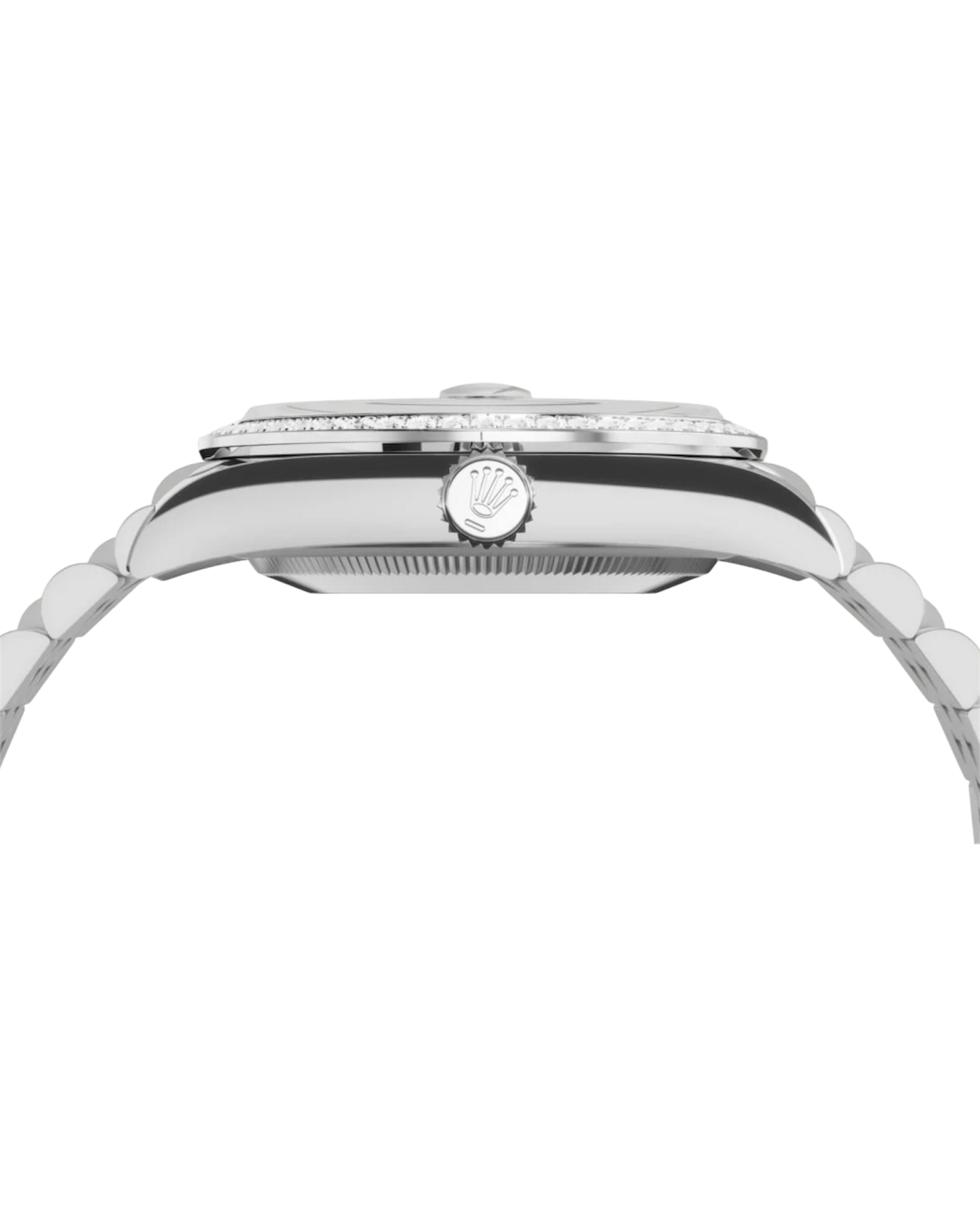 Rolex Datejust White with Diamonds 36mm Jubilee U1 FACTORY - AUTOMATIK