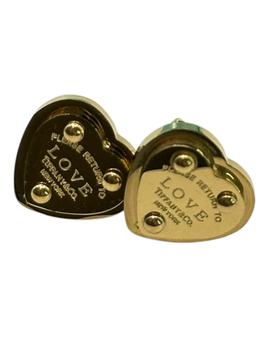 Tiffany & Co. Herzförmige Ohrringe in Gold