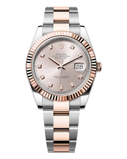 Rolex Datejust 41mm Rosé with Diamonds Dial U1 FACTORY - AUTOMATIK