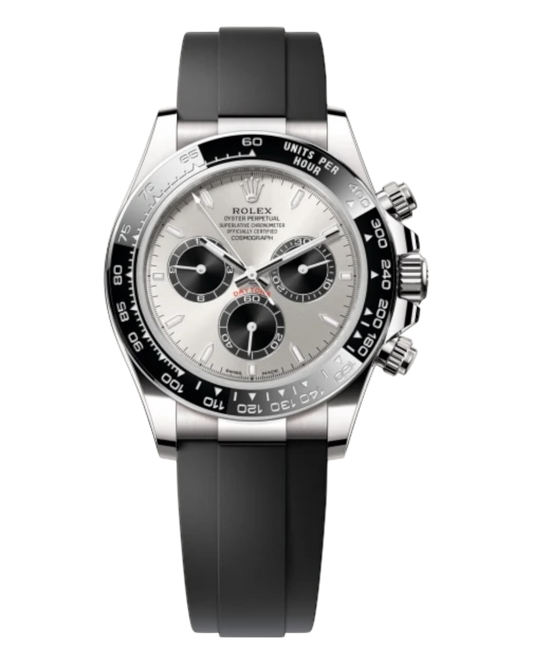 Rolex Cosmograph Daytona 40mm – Oysterflex with Silver Panda Dial - U1 Factory - Automatik