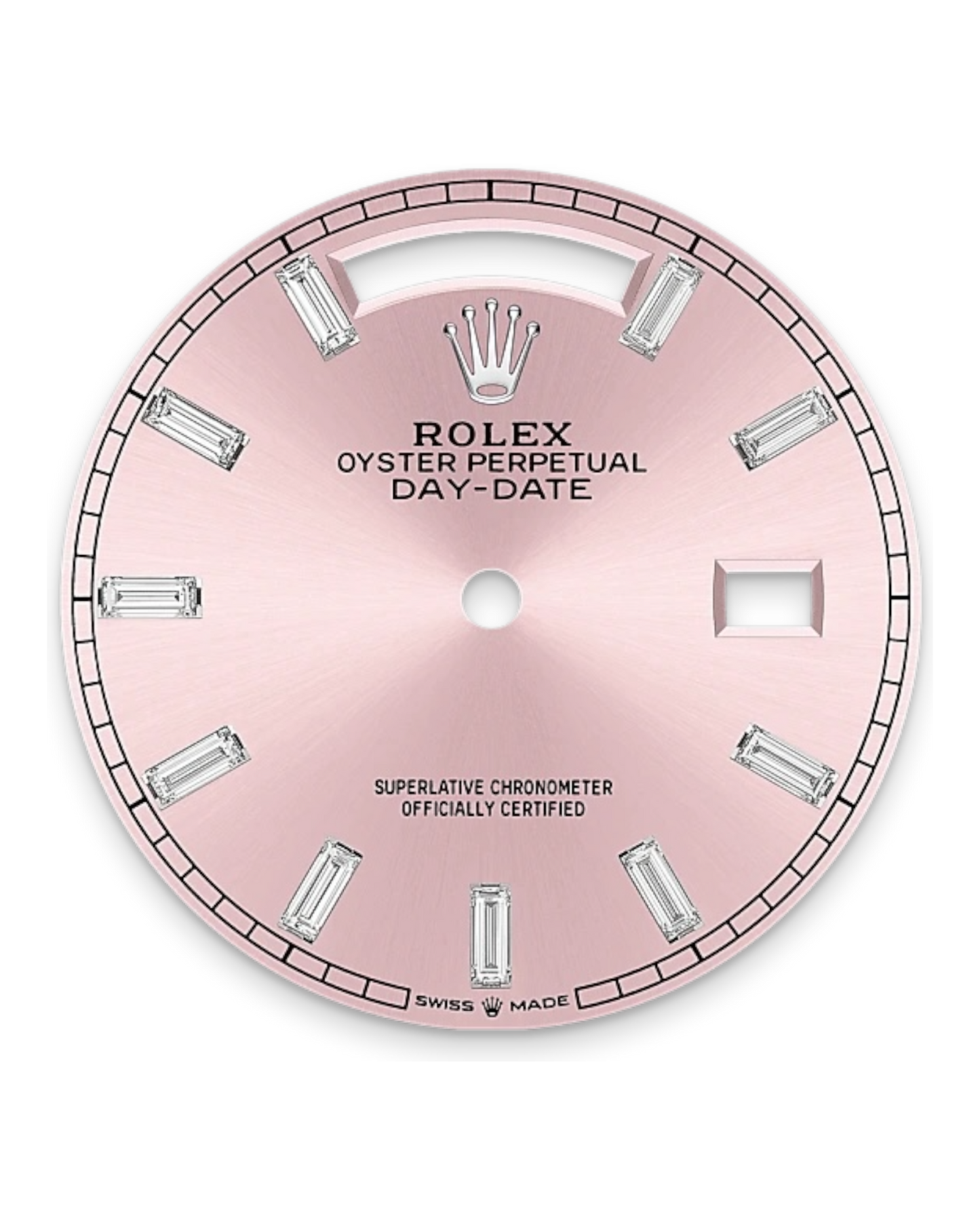 Rolex Day-Date Pink Dial, 36mm White Gold President - U1 FACTORY - AUTOMATIK