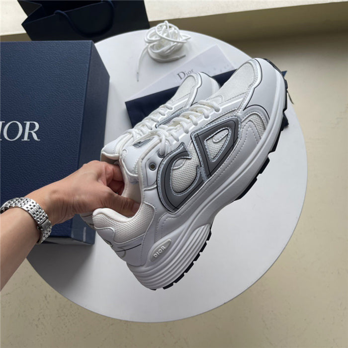 Dior B30 Triple White Sneakers - HIGH QUALITY 1:1