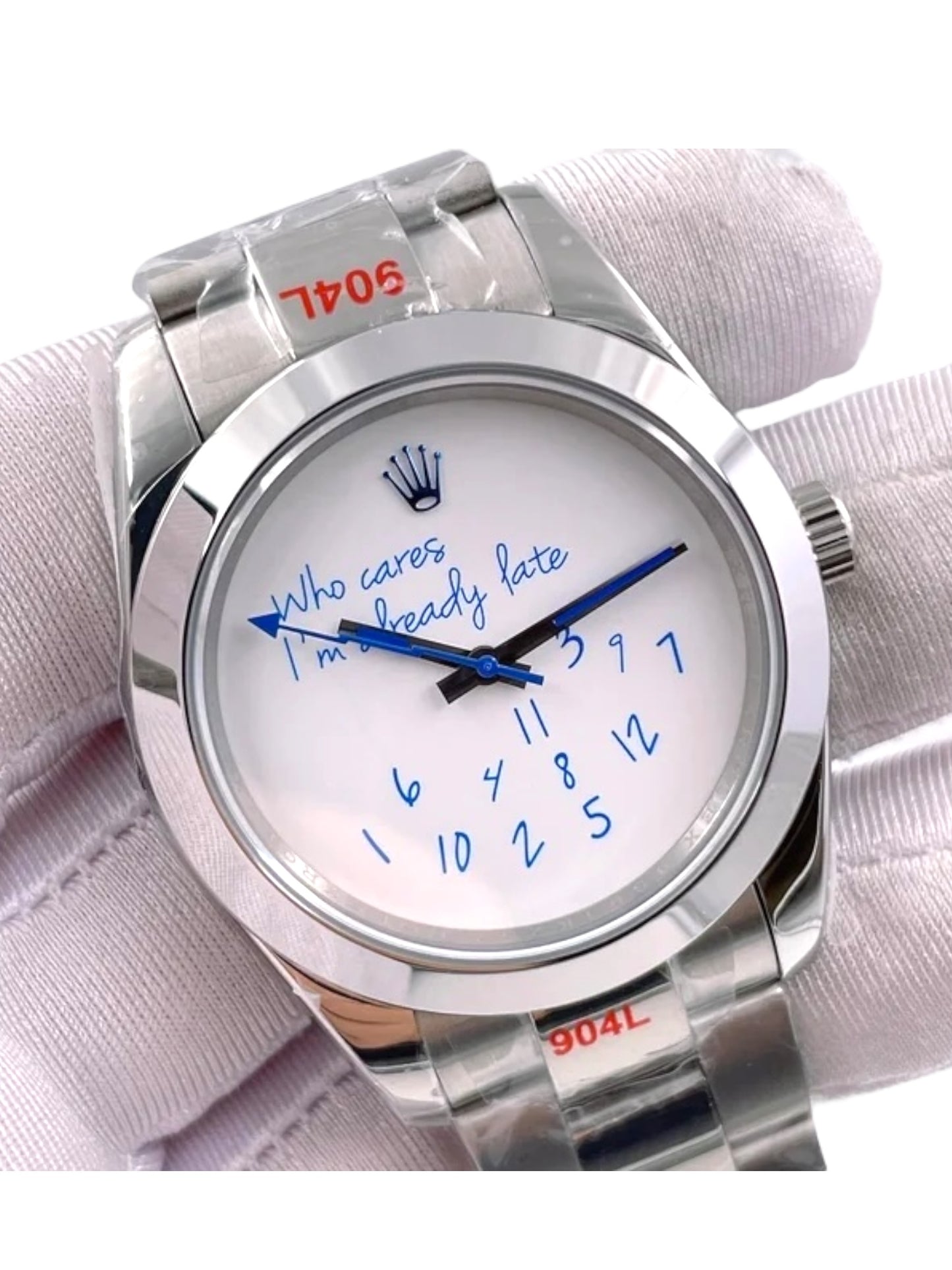 ROLEX Who cares I‘m already late DIAL 41 - U1 FACTORY - AUTOMATIK