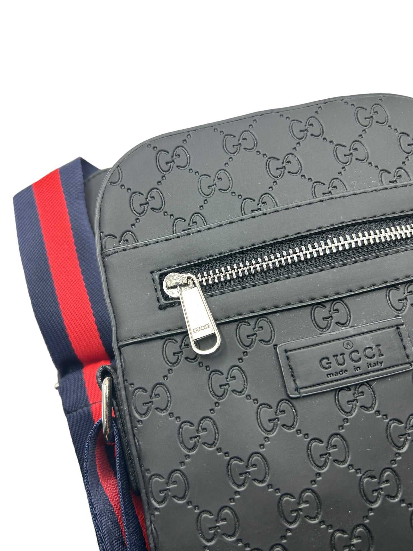 GUCCI BAG - SMALL - UNISEX - MONOGRAM GG - BLACK