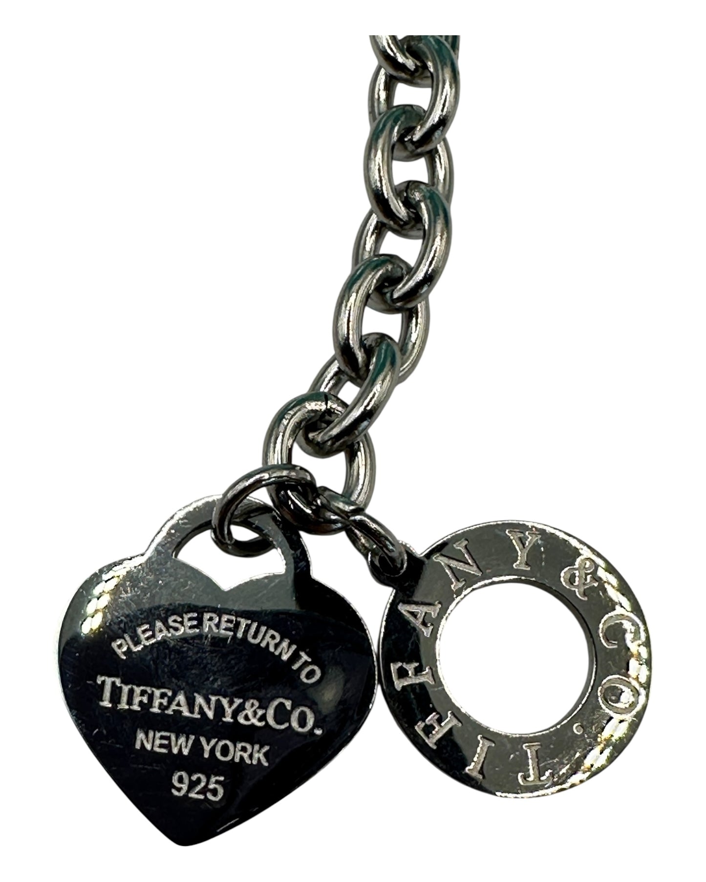Tiffany & Co. Herz-Armband mit Knebelverschluss aus 925 Sterling-Silber