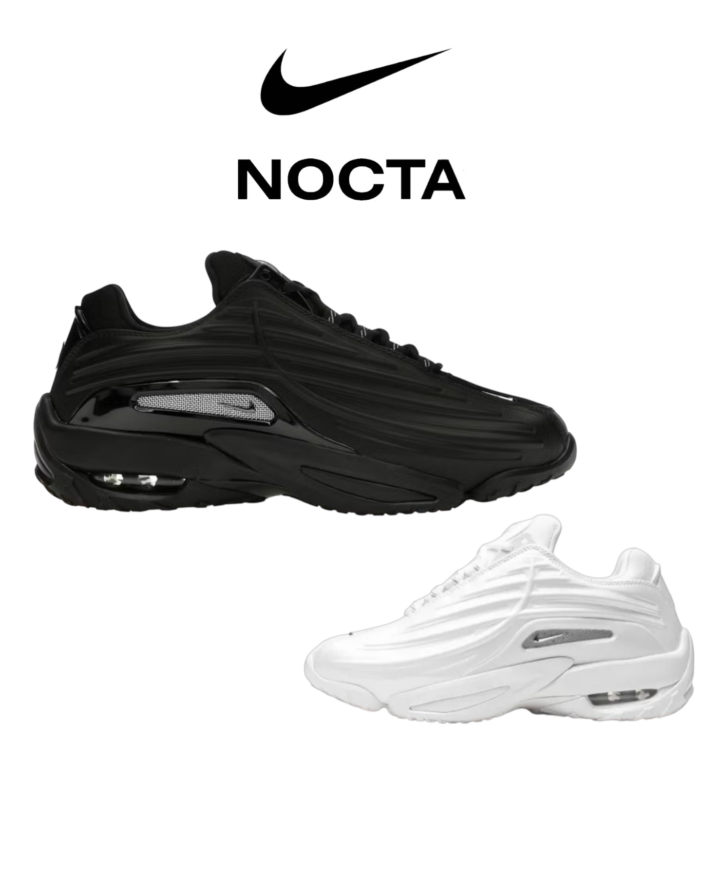Nike Hot Step 2 Drake NOCTA - Black , White - HIGH QUALITY 1:1