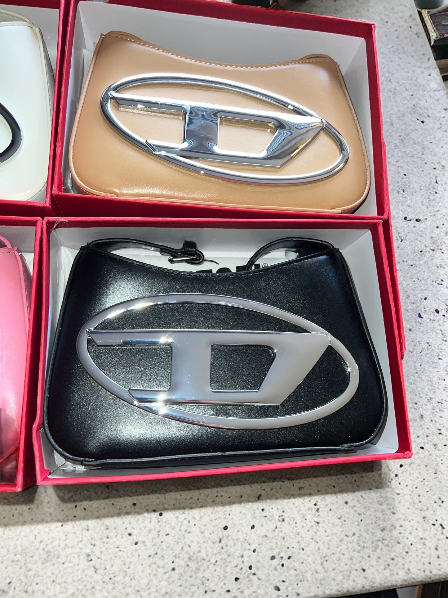 DIESEL - DAMEN TASCHE , KLEINE BAG - 5 FARBEN - FULLSET