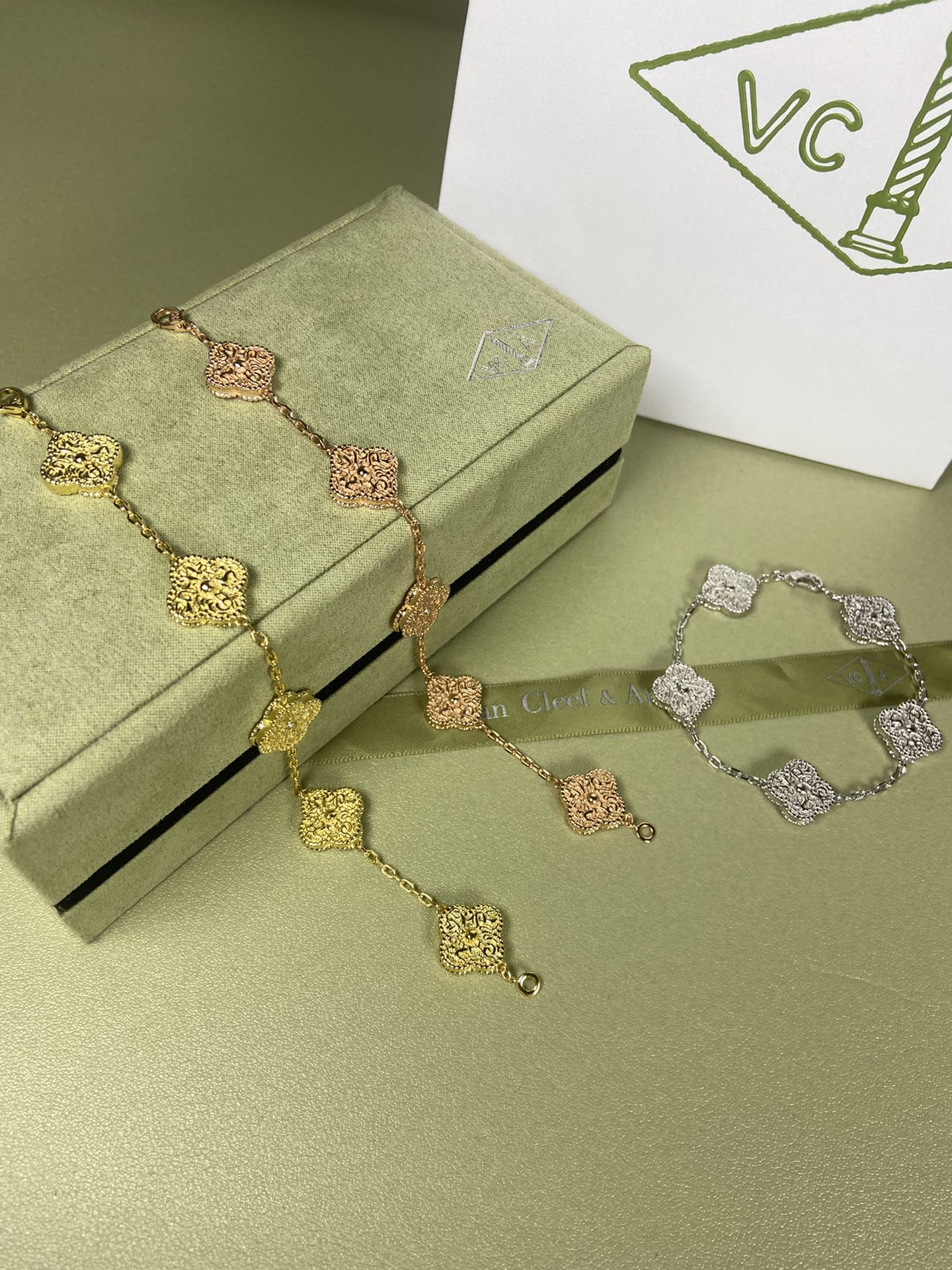 VAN CLEEF&ARPELS ALHAMBRA – Full Set - 1:1 HIGH END