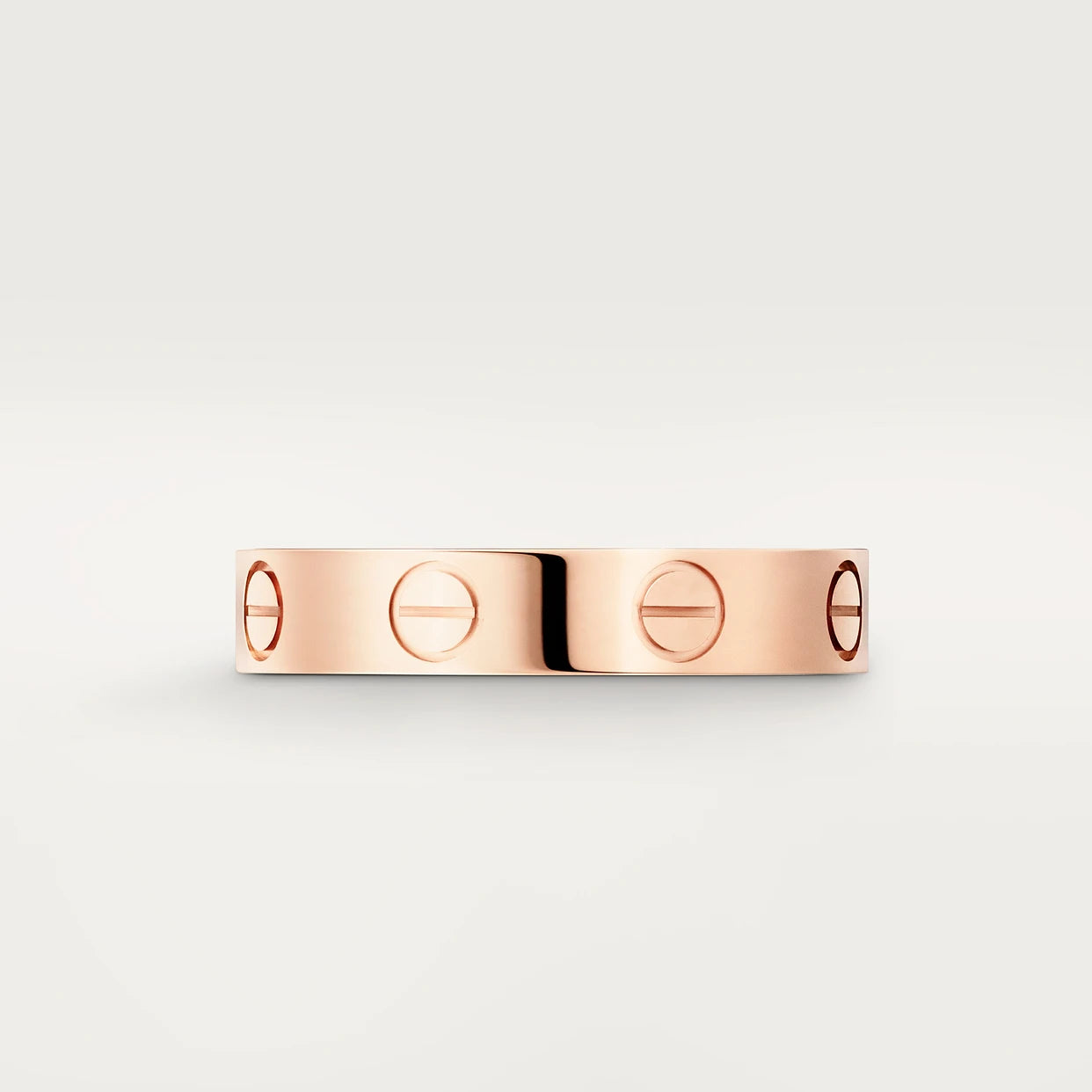 CARTIER LOVE RING SCHMAL - ROSÉGOLD - FULLSET