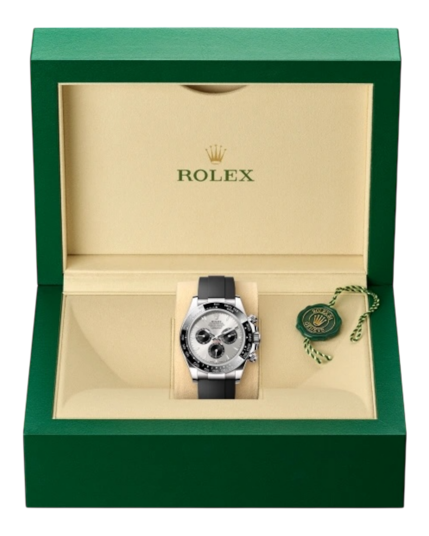 Rolex Cosmograph Daytona 40mm – Oysterflex with Silver Panda Dial - U1 Factory - Automatik