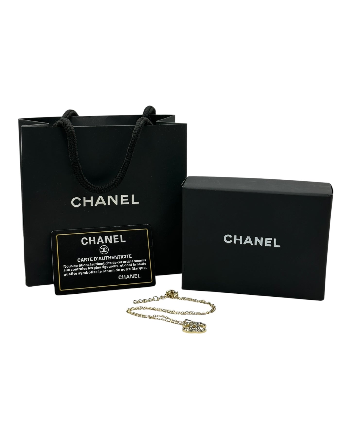 Chanel Goldene Kette in Diamanten