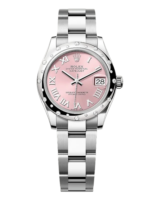 Rolex Datejust 31mm Pink Dial, Bicolor - Oyster - U1 FACTORY - AUTOMATIK