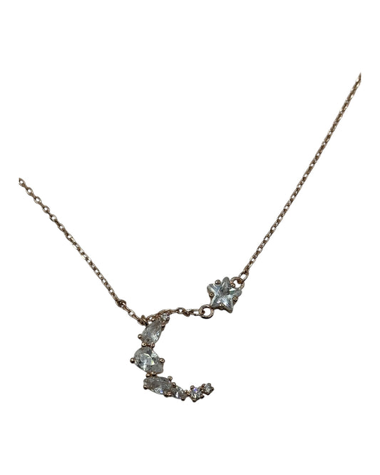 Swarovski Halskette mit Margeriten-Anhänger und gelber Mitte