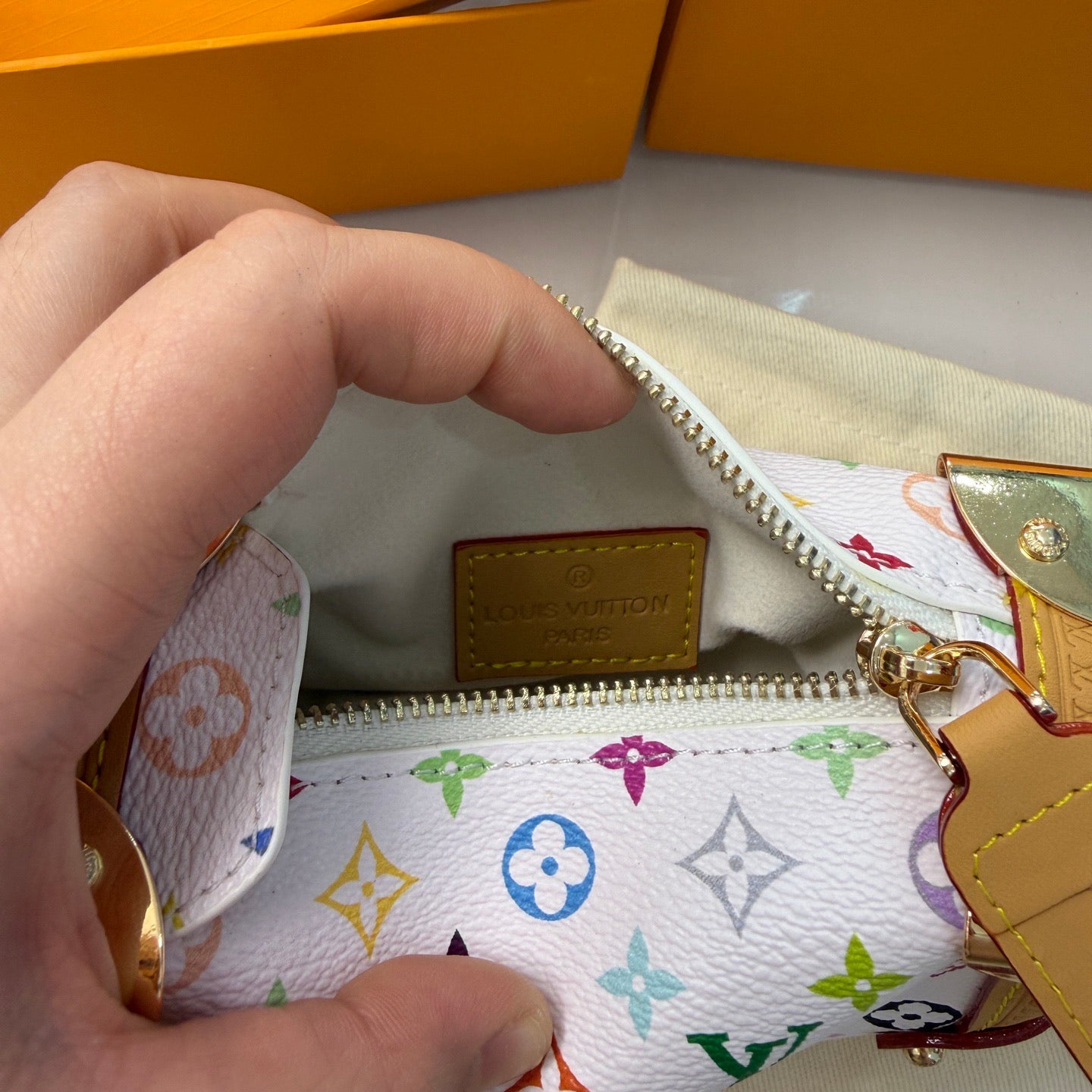 LOUIS VUITTON PETITE MALLE HANDTASCHEN – Full Set - 1:1 HIGH END