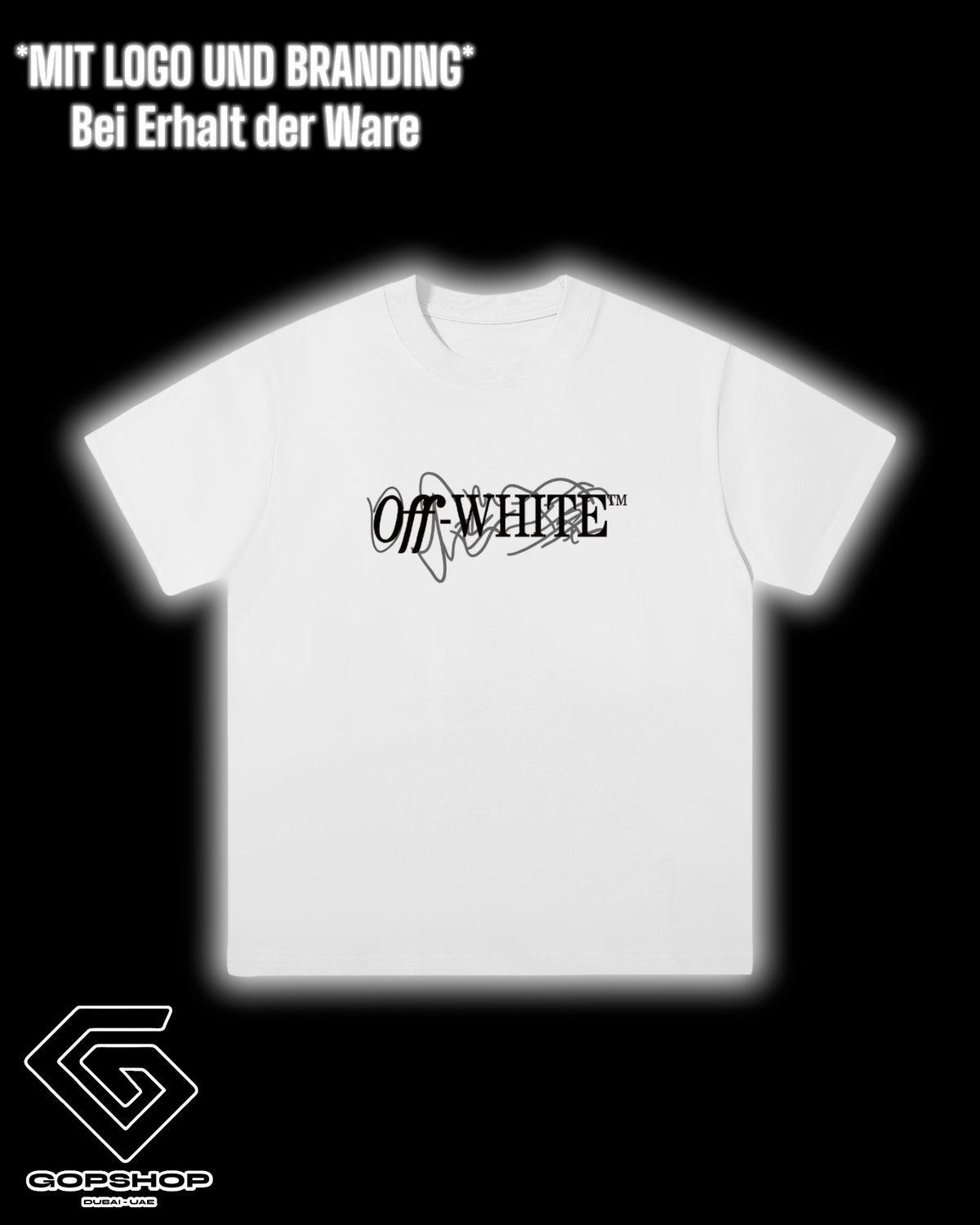 OFF-WHITE T-SHIRT HIGH END - DICKER STOFF ( DROPSHIPPING PRODUKT )