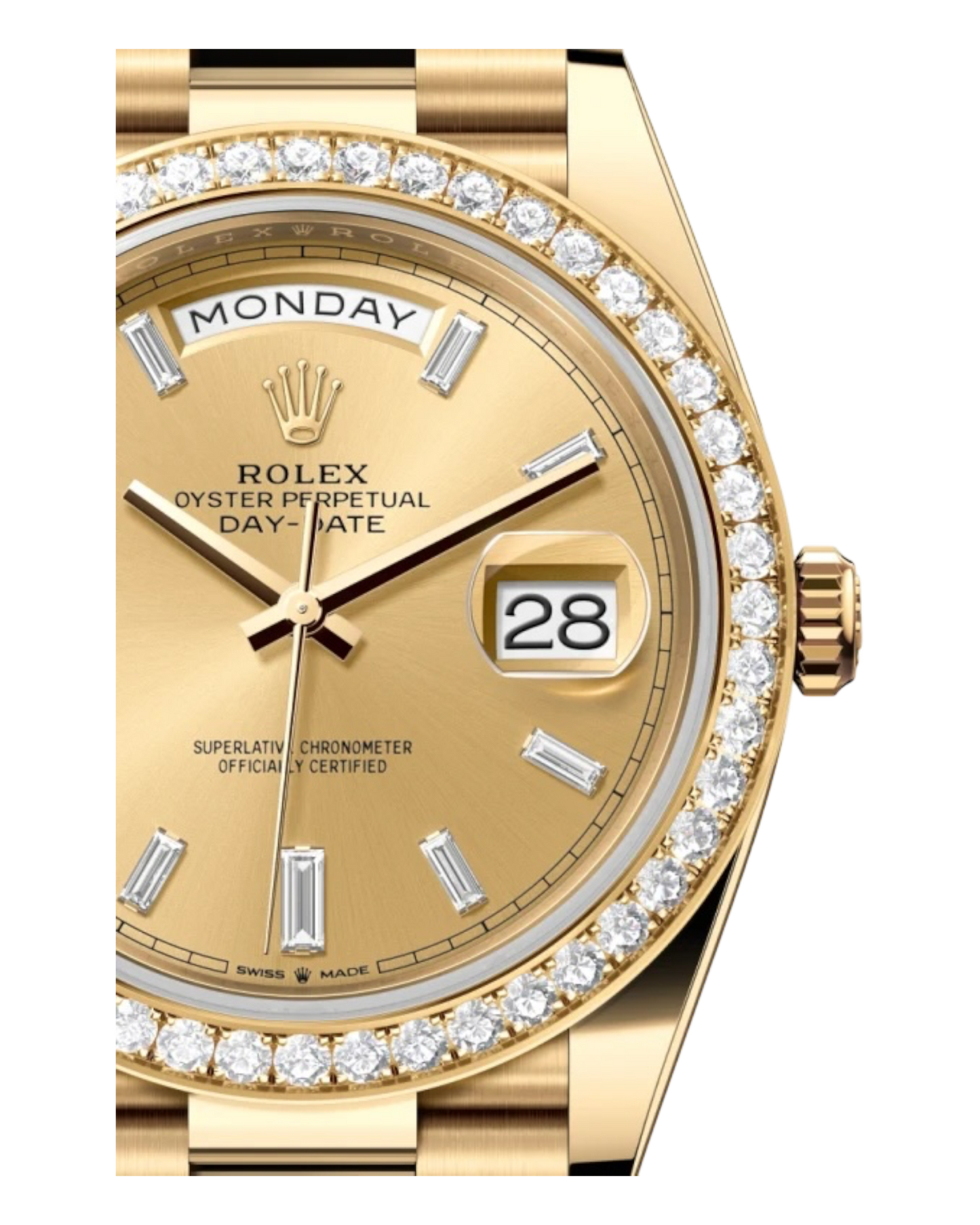Rolex Day-Date Champagne Dial 40mm Yellow Gold President - U1 FACTORY - AUTOMATIK