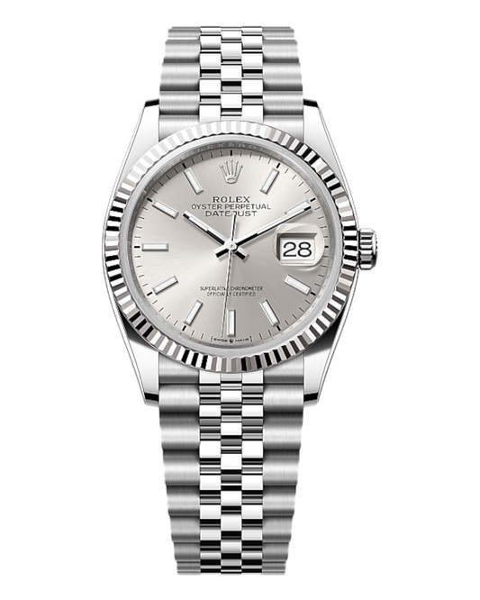 Rolex Datejust Silver 36mm Jubilee - U1 FACTORY - AUTOMATIK