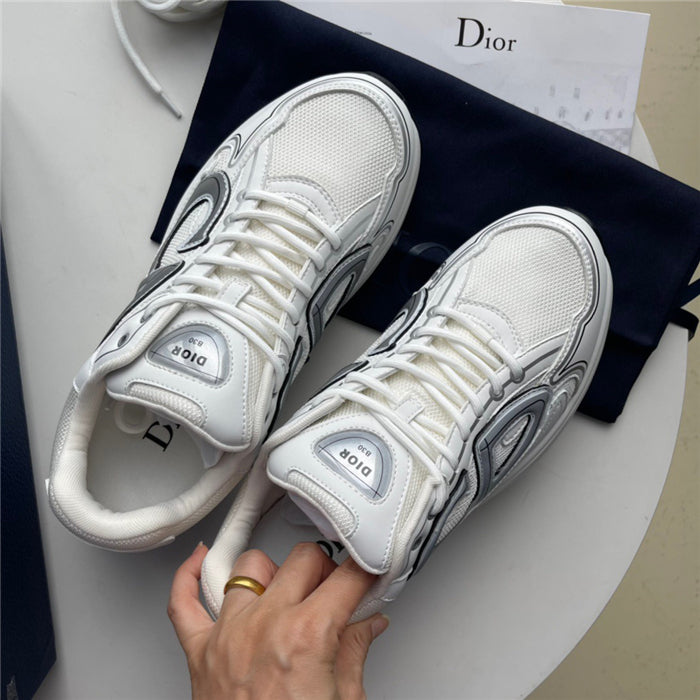 Dior B30 Triple White Sneakers - HIGH QUALITY 1:1