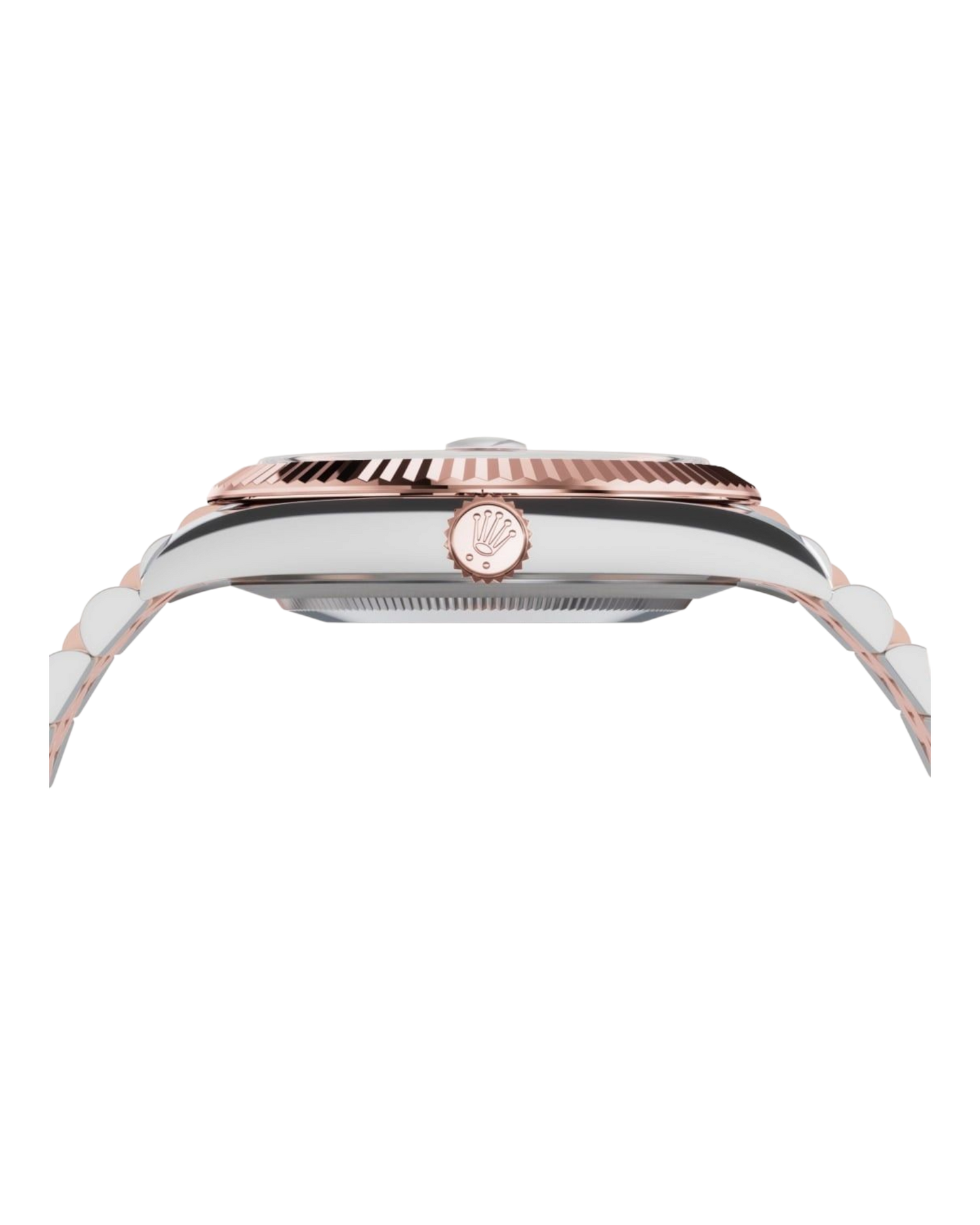 Rolex Datejust 41mm Rosé with Diamonds Dial Bicolor Jubilee - U1 FACTORY - AUTOMATIK
