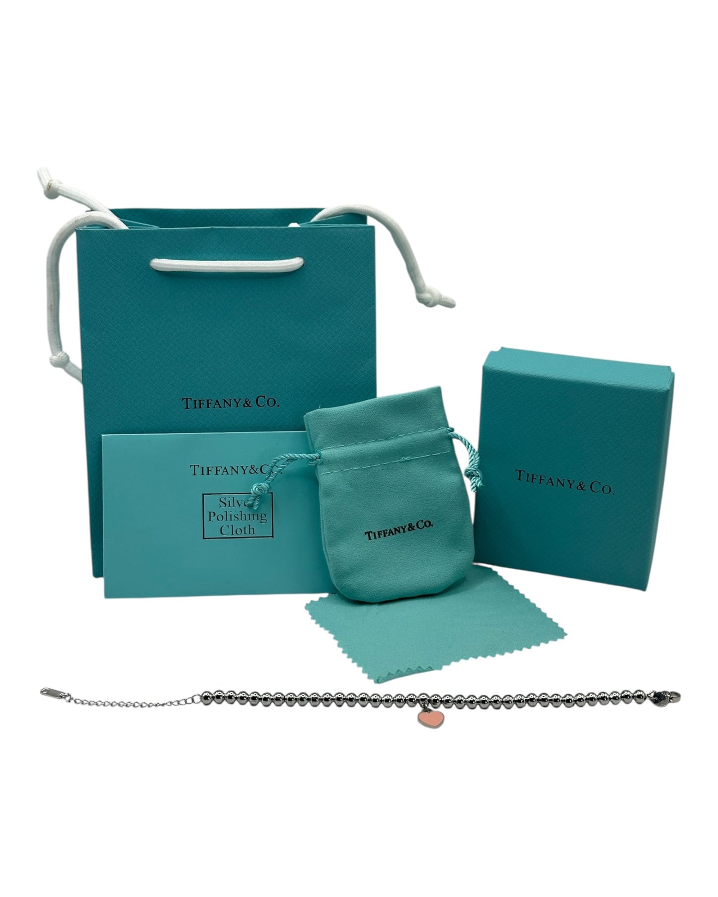 Tiffany & Co. Perlen-Armband Pink