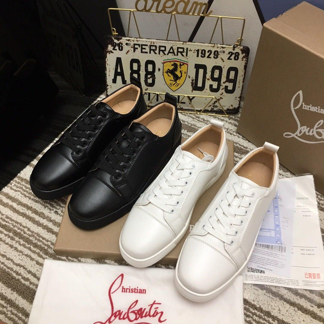 CHRISTIAN LOUBOUTIN - SUPER CLONE - original factory 1:1 - white leather