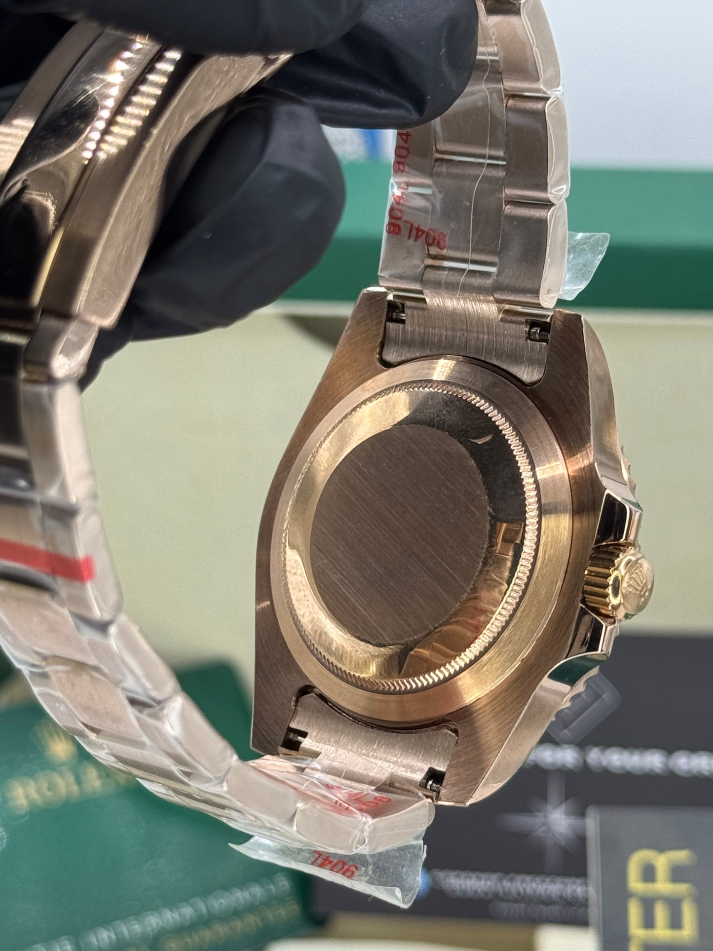 ROLEX GMT-MASTER II Rosegold - 40MM U1 FACTORY - AUTOMATIK