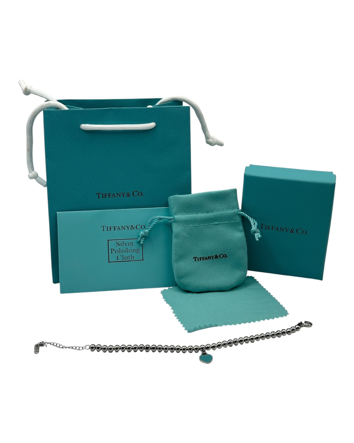 Tiffany & Co. Perlen-Armband Türkis