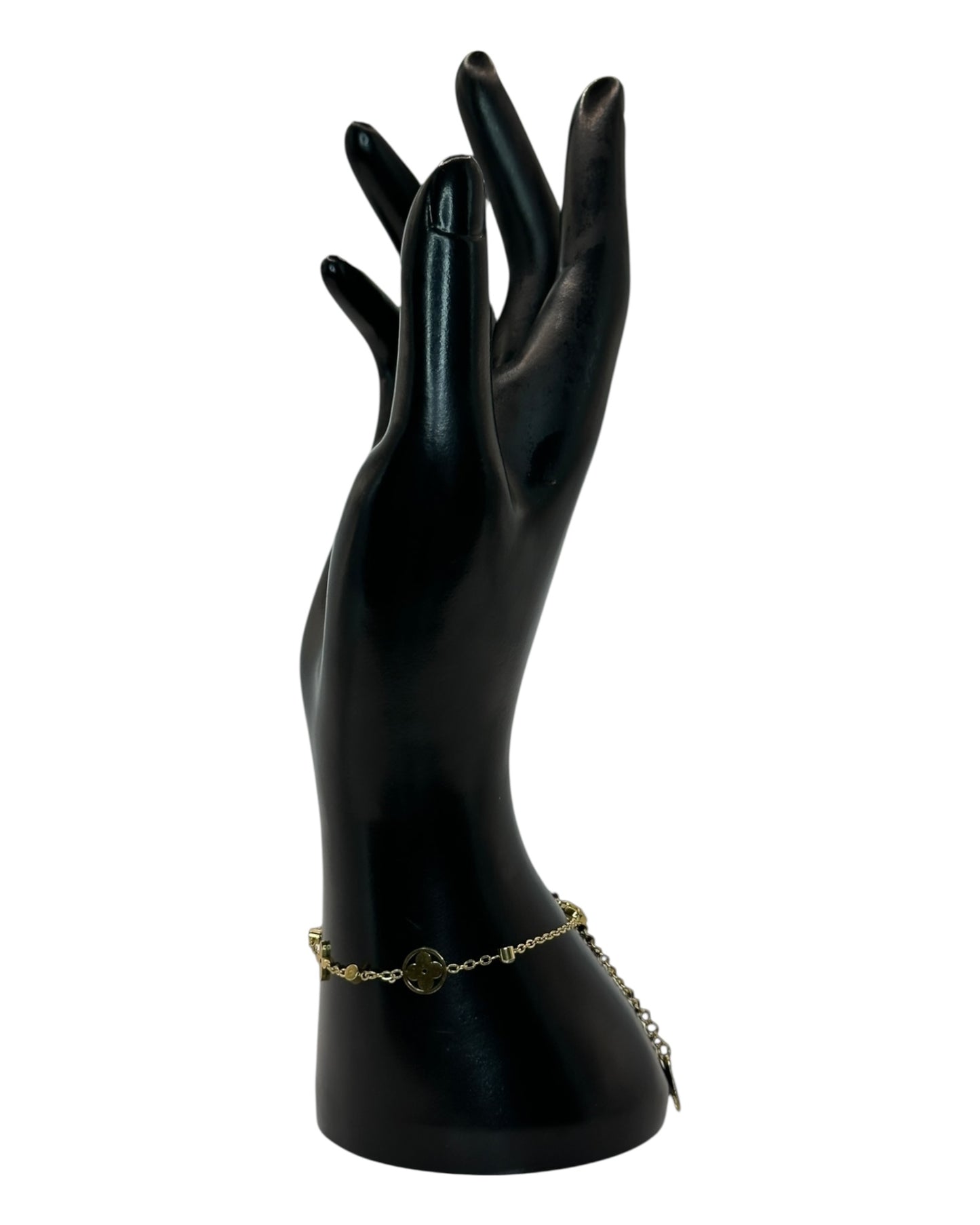 Louis Vuitton Armband mit Anhängern – Goldfarbenes Armband